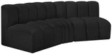 Arc Vegan Leather Modular Sofa - Elevate Your Space with Contemporary Luxury and Versatile Design