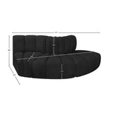 Arc Vegan Leather Modular Sofa - Elevate Your Space with Luxurious Comfort and Stylish Versatility