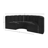 Arc Vegan Leather Modular Sofa - Elevate Your Space with Luxurious Design and Versatile Style Options