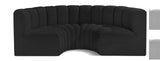Arc Vegan Leather Modular Sofa - Elevate Your Space with Luxurious Design and Versatile Style Options