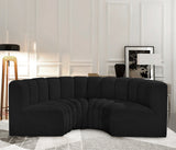 Arc Vegan Leather Modular Sofa - Elevate Your Space with Luxurious Design and Versatile Style Options