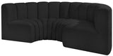 Arc Vegan Leather Modular Sofa - Elevate Your Space with Luxurious Design and Versatile Style Options