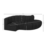 Arc Vegan Leather Modular Sofa – Elevate Your Space with Timeless Luxury and Versatile Design