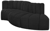 Arc Vegan Leather Modular Sofa – Elevate Your Space with Timeless Luxury and Versatile Design