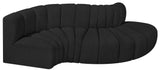 Arc Vegan Leather Modular Sofa – Elevate Your Space with Timeless Luxury and Versatile Design