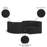 Arc Vegan Leather Modular Sofa - Elevate Your Space with Timeless Sophistication and Versatile Design