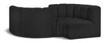 Arc Vegan Leather Modular Sofa - Elevate Your Space with Timeless Sophistication and Versatile Design