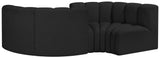 Arc Vegan Leather Modular Sofa - Elevate Your Space with Timeless Sophistication and Versatile Design