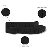 Arc Vegan Leather Modular Sofa – Elevate Your Space with Modern Luxury and Versatile Design Options