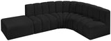 Arc Vegan Leather Modular Sofa: Elevate Your Space with Timeless Sophistication and Versatile Design