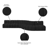 Arc Vegan Leather Modular Sofa - Elevate Your Space with Timeless Luxury and Versatile Comfort Today!