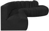 Arc Vegan Leather Modular Sofa - Elevate Your Space with Timeless Luxury and Versatile Comfort Today!