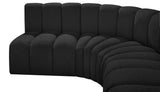 Arc Vegan Leather Modular Sofa – Elevate Your Space with Timeless Sophistication and Versatile Design