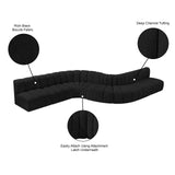 Arc Vegan Leather Modular Sofa - Elevate Your Space with Contemporary Luxury and Versatile Design