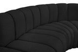 Arc Vegan Leather Modular Sofa - Elevate Your Space with Contemporary Luxury and Versatile Design