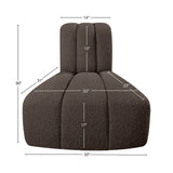 Arc Vegan Leather Modular Corner Chair - Elevate Your Space with Modern Luxury and Timeless Design