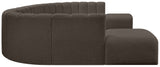 Arc Vegan Leather Modular Sofa – Elevate Your Space with Timeless Sophistication and Versatile Style
