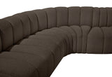 Arc Vegan Leather Modular Sofa - Elevate Your Space with Luxurious Design and Versatile Comfort