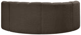Arc Vegan Leather Modular Sofa - Elevate Your Space with Luxurious Design and Versatile Style Options