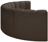 Arc Vegan Leather Modular Sofa - Elevate Your Space with Luxurious Design and Versatile Style Options