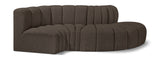Arc Vegan Leather Modular Sofa – Elevate Your Space with Timeless Luxury and Versatile Design