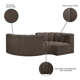 Arc Vegan Leather Modular Sofa - Elevate Your Space with Timeless Sophistication and Versatile Design