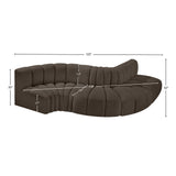 Arc Vegan Leather Modular Sofa – Elevate Your Space with Modern Luxury and Versatile Design Options