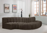 Arc Vegan Leather Modular Sofa – Elevate Your Space with Modern Luxury and Versatile Design Options