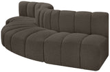 Arc Vegan Leather Modular Sofa – Elevate Your Space with Modern Luxury and Versatile Design Options
