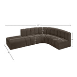 Arc Vegan Leather Modular Sofa: Elevate Your Space with Timeless Sophistication and Versatile Design