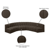 Arc Vegan Leather Modular Sofa - Elevate Your Space with Timeless Luxury and Versatile Design Options