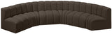 Arc Vegan Leather Modular Sofa - Elevate Your Space with Timeless Luxury and Versatile Design Options