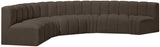 Arc Vegan Leather Modular Sofa - Elevate Your Space with Timeless Luxury and Versatile Design Options