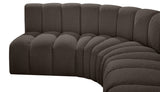 Arc Vegan Leather Modular Sofa - Elevate Your Space with Timeless Luxury and Versatile Design Options