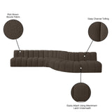 Arc Vegan Leather Modular Sofa - Elevate Your Space with Timeless Luxury and Versatile Comfort Today!
