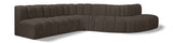 Arc Vegan Leather Modular Sofa - Elevate Your Space with Timeless Luxury and Versatile Comfort Today!