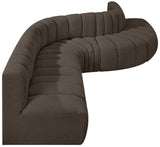Arc Vegan Leather Modular Sofa - Elevate Your Space with Timeless Luxury and Versatile Comfort Today!