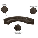 Arc Vegan Leather Modular Sofa – Elevate Your Space with Timeless Sophistication and Versatile Design