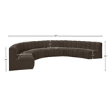 Arc Vegan Leather Modular Sofa – Elevate Your Space with Timeless Sophistication and Versatile Design
