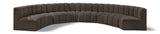Arc Vegan Leather Modular Sofa – Elevate Your Space with Timeless Sophistication and Versatile Design