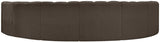Arc Vegan Leather Modular Sofa – Elevate Your Space with Timeless Sophistication and Versatile Design