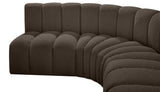 Arc Vegan Leather Modular Sofa – Elevate Your Space with Timeless Sophistication and Versatile Design