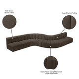 Arc Vegan Leather Modular Sofa - Elevate Your Space with Contemporary Luxury and Versatile Design