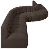 Arc Vegan Leather Modular Sofa - Elevate Your Space with Contemporary Luxury and Versatile Design