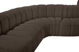 Arc Vegan Leather Modular Sofa - Elevate Your Space with Contemporary Luxury and Versatile Design