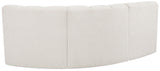 Arc Vegan Leather Modular Sofa - Modern Elegance with Deep Channel Tufting for Versatile Living Spaces