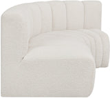 Arc Vegan Leather Modular Sofa - Modern Elegance with Deep Channel Tufting for Versatile Living Spaces