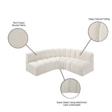 Arc Vegan Leather Modular Sofa - Elevate Your Space with Luxurious Design and Versatile Comfort