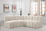 Arc Vegan Leather Modular Sofa - Elevate Your Space with Luxurious Design and Versatile Comfort