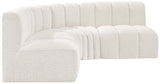 Arc Vegan Leather Modular Sofa - Elevate Your Space with Luxurious Design and Versatile Comfort